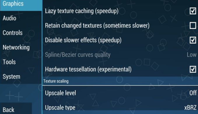 Best settings for ppsspp android